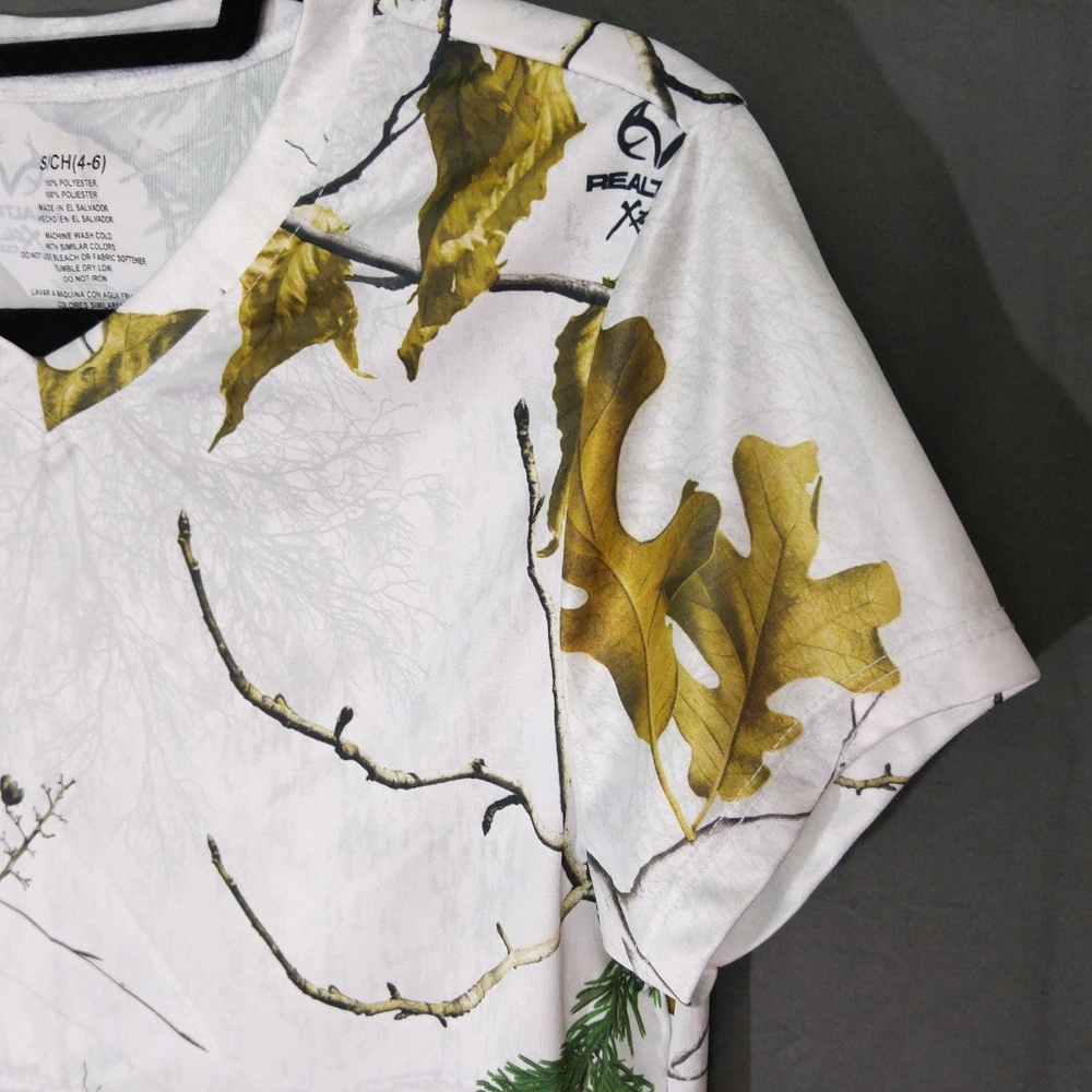 Realtree Xtra Color T-Shirt Womens Size Small Tee - Picture 5 of 8